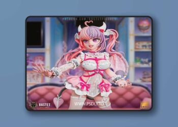 Bastet Figures – VShoujo – Ironmouse – 3D Print Model STL