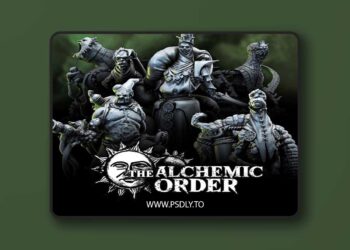 Bestiarum Miniatures – The Alchemic Order Part 2 Collection – Cultist – 3D Print Model STL