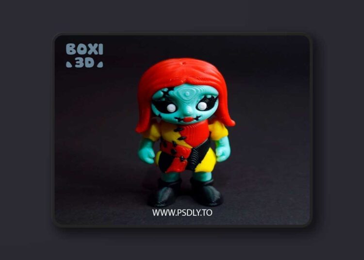 Boxi3D – Sally – 3D Print Model 1 Boxi3D – Sally – 3D Print Model