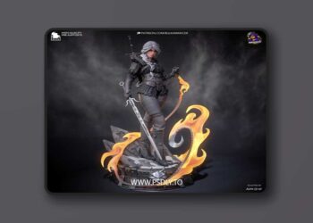 Bulkamancer Sculpts – Ciri Wither 4 – 3D Print Model STL