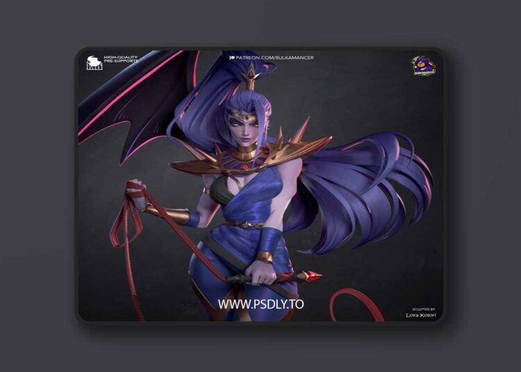 Bulkamancer Sculpts – Megaera – 3D Print Model STL 1 Bulkamancer Sculpts – Megaera – 3D Print Model STL