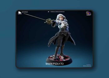 Bulkamancer Sculpts – Real Maelle – Clair Obscur – Expedition 33 – 3D Print Model STL