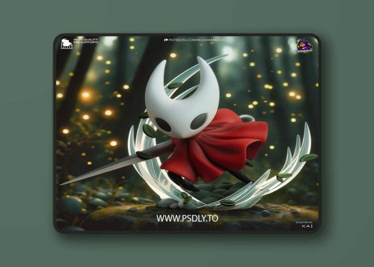 Bulkamancer – Hornet – Hollow Knight Silksong – 3D Print Model 1 Bulkamancer – Hornet – Hollow Knight Silksong – 3D Print Model