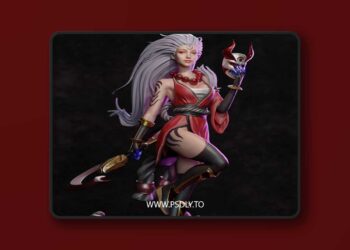 CA 3D Studios – Blood Moon – 3D Print