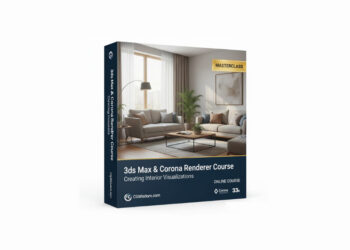 CGwisdom - 3ds Max + Corona renderer - How to create interior visualizations