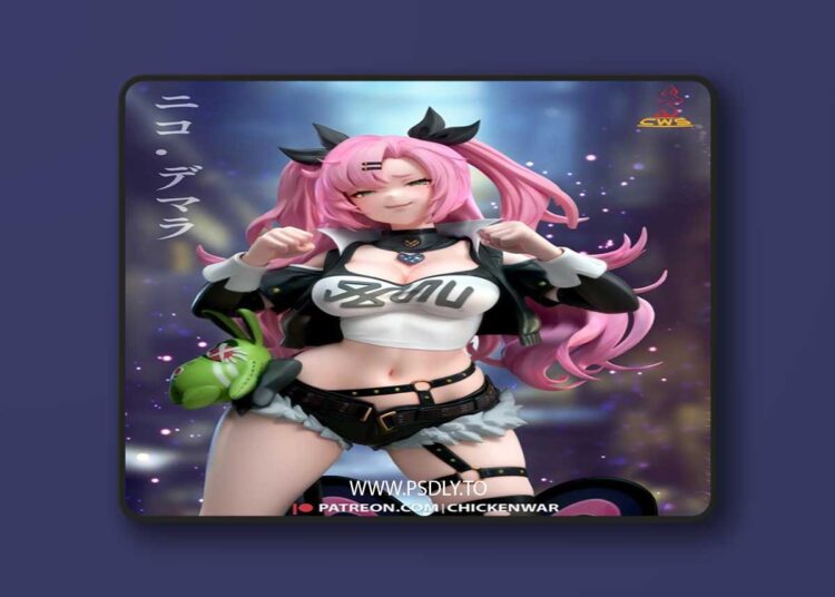 CW Studio – Nicole Demara – Zenless Zone Zero – 3D Print Model STL 1 CW Studio – Nicole Demara – Zenless Zone Zero – 3D Print Model STL