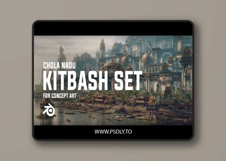 Chola Nadu Kitbash for Unreal Engine 1 Chola Nadu Kitbash