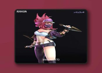 Chuya Factory – KDA Akali – 3D Print Model STL