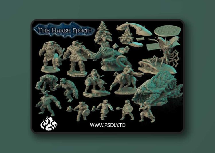 Crippled God Foundry – The Harsh North – 3D Print Model 1 Crippled God Foundry – The Harsh North – 3D Print Model