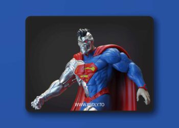 Cyborg Superman – 3D Print Model
