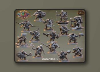 Daybreak Miniatures – The Praetorians of Shield Island – 3D Print Model