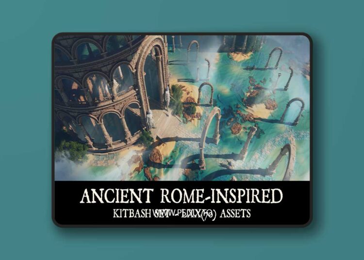 Echoes of Empire – Ancient Rome-Inspired Kitbash Set 1 Echoes of Empire – Ancient Rome-Inspired Kitbash Set