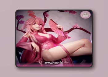 EggmaStudios – Qipao Yae Miko – Genshin Impact – 3D Print Model STL