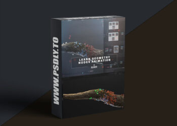 Eldamar Studio - Learn Geometry Nodes Animation in Blender