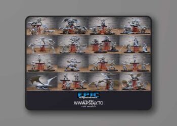 Epic Miniatures – Elven Storm – 3D Print Model