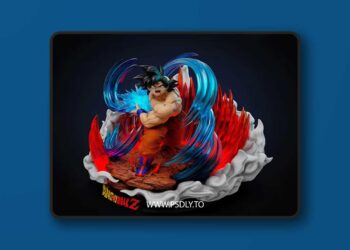 Goku Kaioken – Dragon Ball Z – 3D Print Model