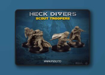 Heck Divers Scout Troopers – 3D Print Model
