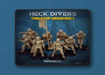 Heck Divers Tabletop Democracy – 3D Print Model