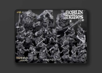 Highland Miniatures – Swamp Goblins Vol.3 – 3D Print Model