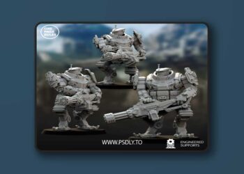 Human Defence Force – Ogre Robots – 3D Print Model