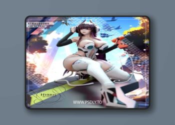 Hybris Studios – Stratosbourg – Azur Lane – 3D Print Model STL