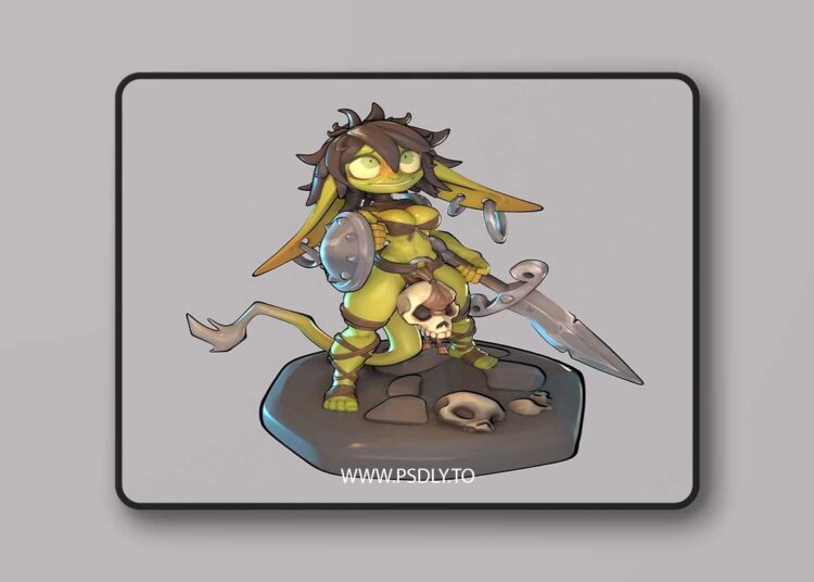 Indefference – Goblin Bandit – 3D Print Model STL 1 Indefference – Goblin Bandit – 3D Print Model STL