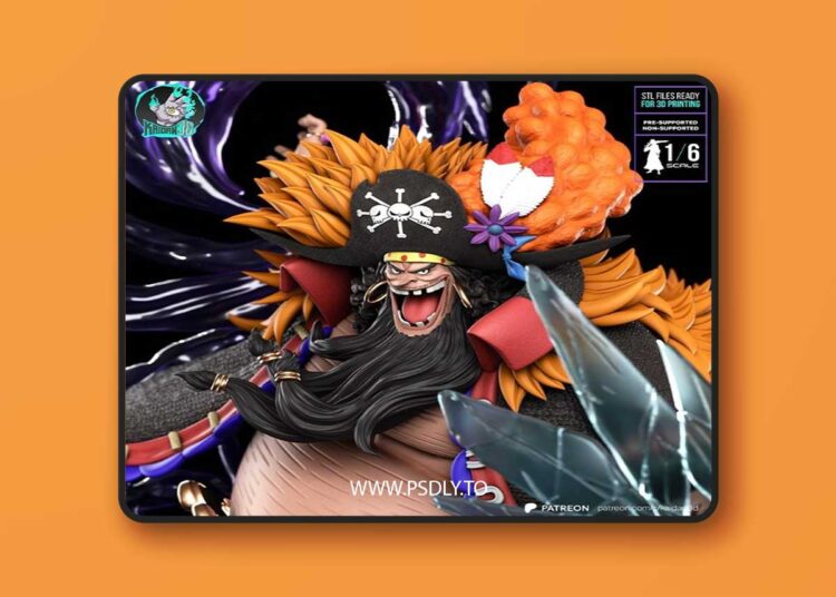 Kaidan – Black Beard 3D Print 1 Kaidan – Black Beard 3D Print