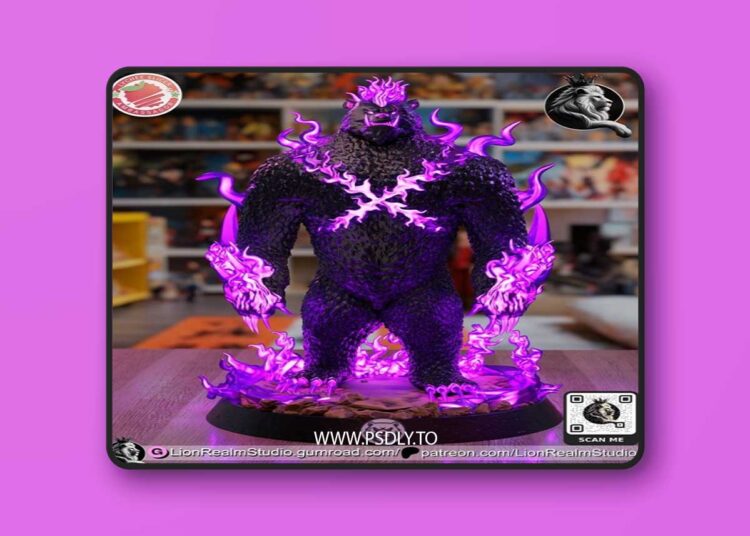 LionRealm Studio – Tank – Solo Leveling – 3D Print Model STL 1 LionRealm Studio – Tank – Solo Leveling – 3D Print Model STL