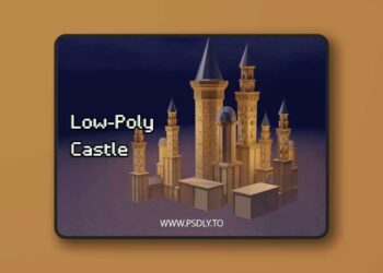 Low-Poly Castle v1.0