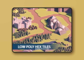 Low Poly Hex Tiles Vol.1 v1.0