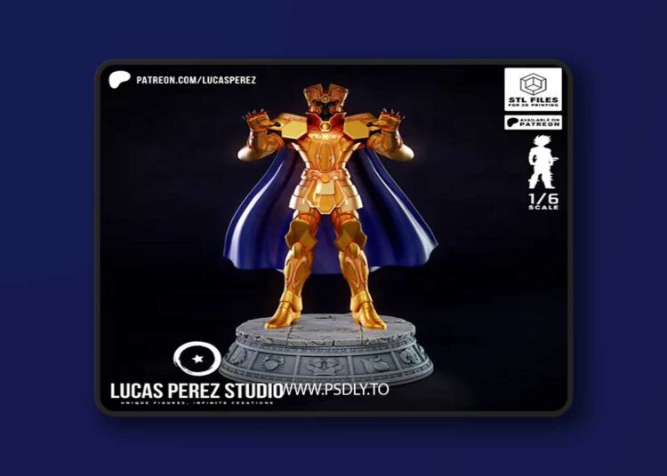 Lucas Perez – Geminis – 3D Print Model STL 1 Lucas Perez – Geminis – 3D Print Model STL