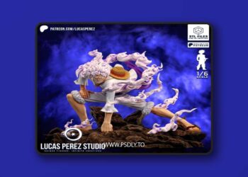 Lucas Perez – Luffy – Gear 5 – 3D Print Model STL