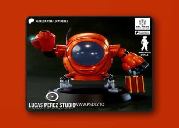 Lucas Perez – Robot Shu 3D Print