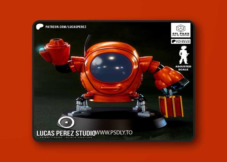 Lucas Perez – Robot Shu 3D Print 1 Lucas Perez – Robot Shu 3D Print