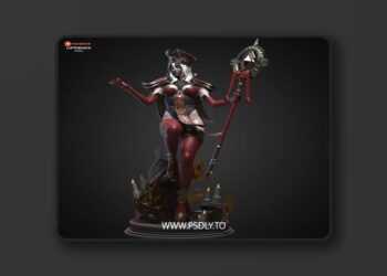 LuftMensch Studio – Sally Whitemane – 3D Print Model