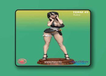 Man I Love Figures (Term45) – Rukia – 3D Print Model STL