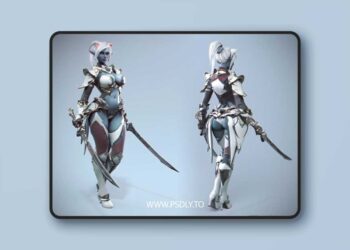 Maria Panfilova – Dark Elf Lineage 2 – 3D Print Model STL