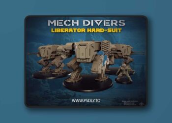 Mech Divers Liberator Hard-Suit – 3D Print Model