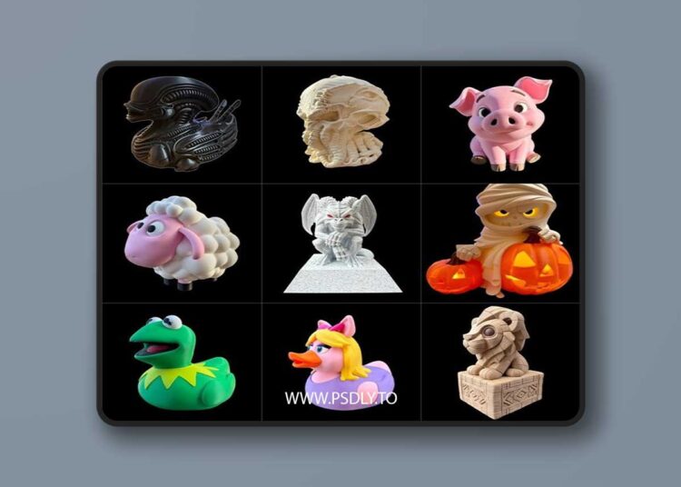 Miniatures September 2025 Release – 3D Print Model STL 1 Miniatures September 2025 Release – 3D Print Model STL