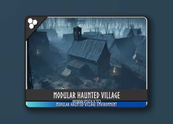 Modular Haunted Village (Village, Modular Village, Fantasy Village) v1.0