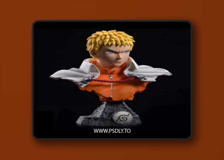 Naruto Bust – 3D Print Model 1 Naruto Bust – 3D Print Model