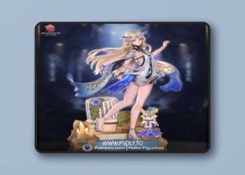 Neko Figurines – Cartethyia – Wuthering Waves – 3D Print Model STL