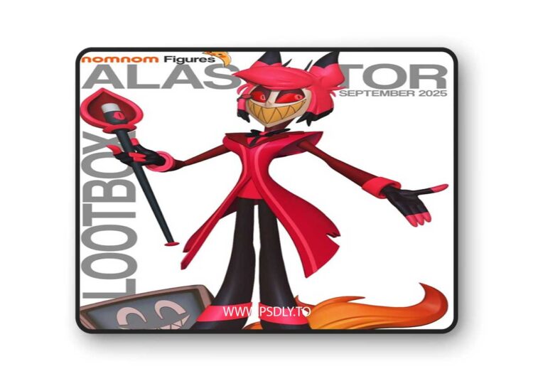 Nomnom Figures – Alastor – Hazbin Hotel – 3D Print Model STL 1 Nomnom Figures – Alastor – Hazbin Hotel – 3D Print Model STL