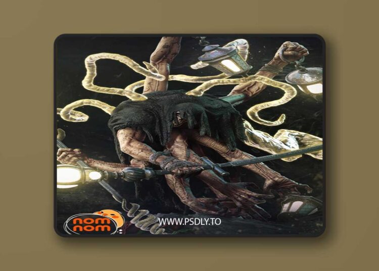 Nomnom Figures – Lamp Master – Clair Obscur – Expedition 33 – 3D Print Model STL 1 Nomnom Figures – Lamp Master – Clair Obscur – Expedition 33 – 3D Print Model STL