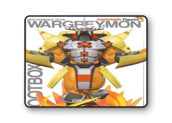 Nomnom Figures – Wargreymon – Digimon – 3D Print Model STL