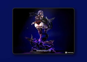 Nympha – Raven – 3D Print Model