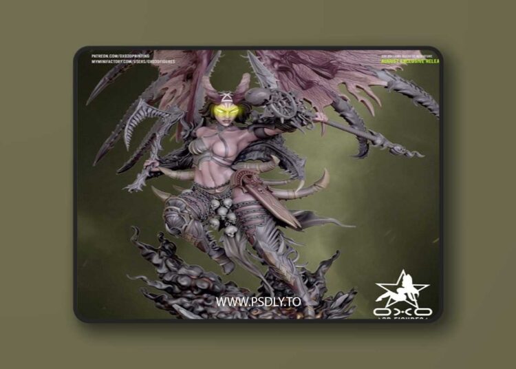 OXO3D – Dreadflame Duchess – 3D Print Model STL 1 OXO3D – Dreadflame Duchess – 3D Print Model STL