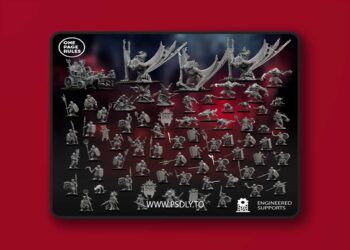 One Page Rules – Vampiric Undead Bundle – 3D Print Model