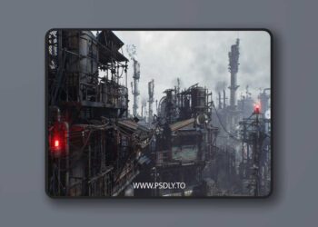 Post Apocalypse Survivor Environment Kitbash set