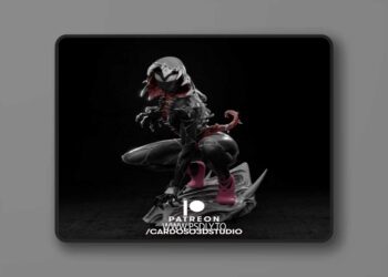 Gwenom – 3D Print Model